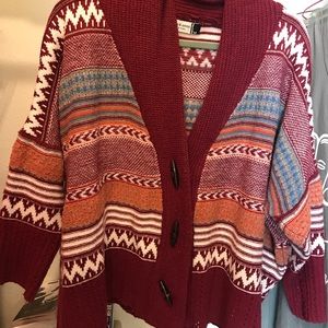 Very warm and cute cardigan!